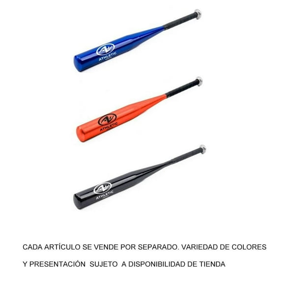 Bat de Baseball Athletic Works De 30 Pulgadas Varios Colores 1 pieza