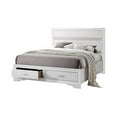 thumbnail image 5 of Pemberly Row Contemporary 4-piece California King Bedroom Set White, 5 of 6