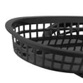 thumbnail image 4 of ZEONHAK 50 Pack Black Fast Food Baskets, Restaurant Oval Shaped Service Baskets, Plastic Deli Basketsfor Bread, Fruits, 4 of 6