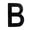 Black, variant on Architectural Mailboxes 3582SN-B 4 in. Brass Floating House Letter B, Satin Nickel