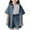 A195-Blue, variant on XZNPDUCQ Toddler Baby Girl Summer Clothes Tank Top with flower and Boho Shorts Cute Daily Outfits Set Shorts Set 11-12 Years Blue