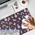 thumbnail image 4 of Long Mouse Pads for Desk,Fantasy Princess Unicorn Pattern Desk Mats on Top Of Desks, Desk Mouse Pad Extra Large with 3mm Non-Slip Base and Stitched Edge for Gaming,Office,Work,Home 35.4"x15.7", 4 of 6