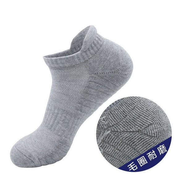 Nvzi-c 3 pairs of No Show Socks Womens and Men Low Cut Ankle Short Anti-slid Athletic Running Novelty Casual Invisible Liner Socks，Grey