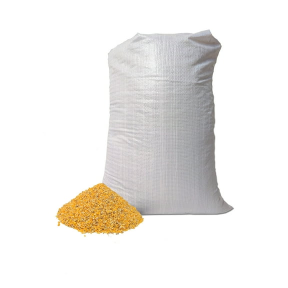 Old Potters Organic Premium Cracked Corn, Nutrition for Chicken Deer and Wildlife, NON GMO USA Grown 50 lbs