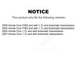 thumbnail image 2 of Kugel Front CV Axle Drive Shaft Complete Assembly Kit for Car Honda Civic - Left Right Side (Driver Passenger) KCV-100039, 2 of 11