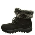 thumbnail image 2 of Bearpaw Women's Black/Grey Becka Boots, Size 8, 2 of 6