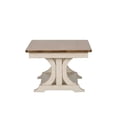 thumbnail image 3 of Farmhouse Reimagined White Rectangular Cocktail Table, 3 of 6