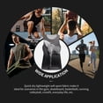 thumbnail image 7 of Pofeuu Monochrome Leopard Horse Print Men's Workout Tank Tops Sleeveless Muscle Gym Shirt Quick Dry-Medium, 7 of 7