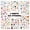Multicolor A, variant on Holiday Seasonal Planner Sticker Sheets - Vintage Seasonal Sticker Pack - Over 210 Stickers Per Pack