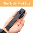 thumbnail image 3 of Bronco Hardware 2FT-10FT Mini Single Track Bypass Sliding Barn Door Hardware Kit For Small TV Stands, Perfect For Wardrobe Cabinets, For Double Doors (4FT Flat Track Hardware No Cabinet), 3 of 8