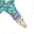 thumbnail image 3 of Broche pentagramme strass étoile de mer vêtements accessoires décorations bleu océan, 3 of 4