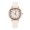 White, variant on Miangastore Stylish Retro Watch With Pu Belt Delicate Dial For Office And Casual Wear Present For Students And Friends