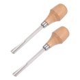 thumbnail image 1 of Unique Bargains Couteau à Bois Droit Demi-Rond 9mm Longueur 5 Pieds 2 Pack, 1 of 5