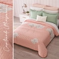 thumbnail image 5 of Edredón King Size Xl Deep Rose Neo Jessie Microfibra Concord, 5 of 5