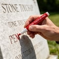 thumbnail image 6 of Tombstone Marker Pen Quick Dry, Oil Based Paint Pens for Tombstone Repair, Waterproof Paint Pens for Stone Tombstone Repair (Red), 6 of 6