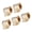 3/4"-inner, variant on Set of 5 Brass Threaded Elbows Brass Angles Connectors Plumbing Elbows set Simple Installation for Plumbing