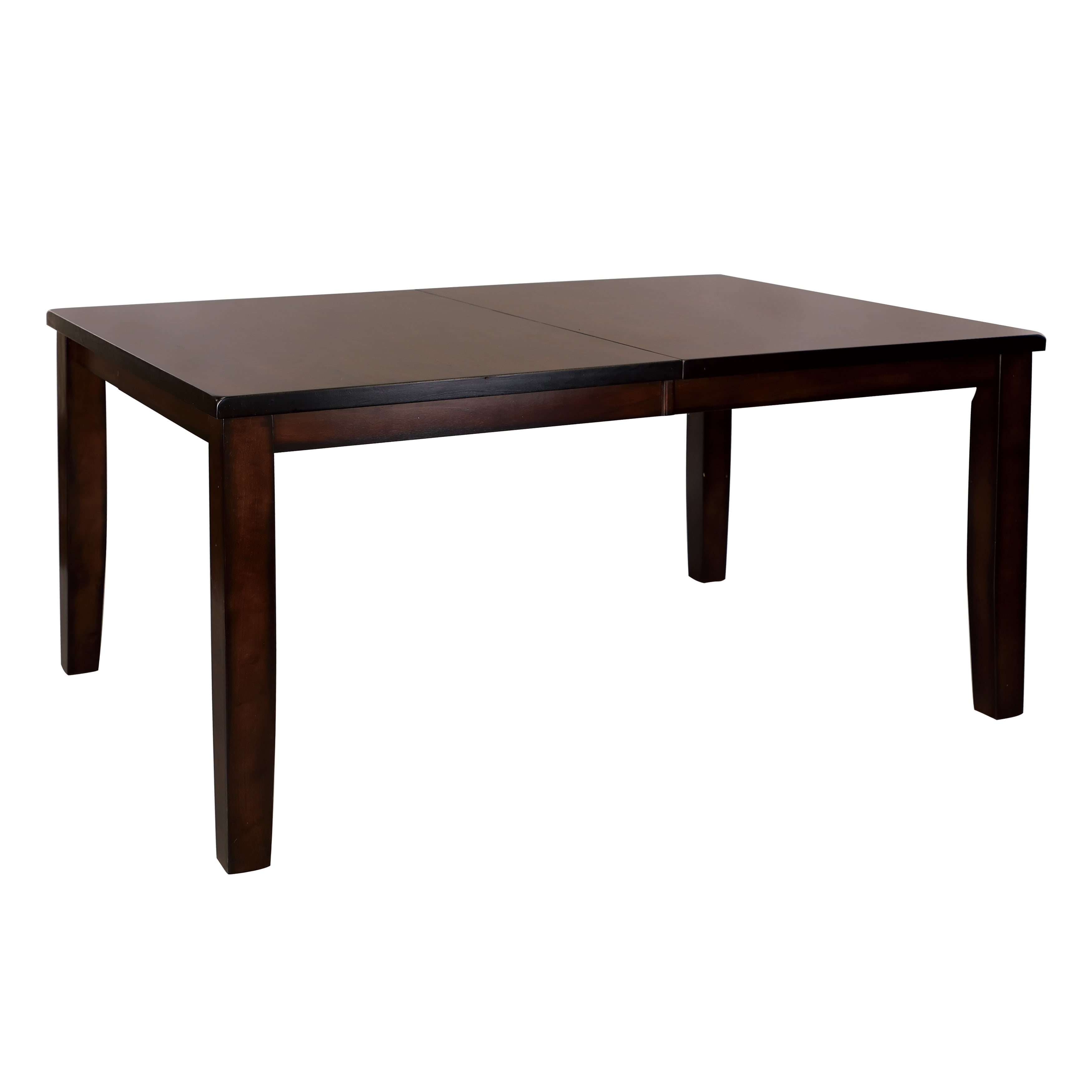 CoSoTower Cherry Finish Transitional 1Pc Dining Table With Extension