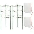 thumbnail image 3 of POINTERTECK Climbing Vine Rack Plant Protection Cage Plants Support Reusable 2pcs Plastic Insect-proo Reenhouses Drawstring Mesh Net, 3 of 16