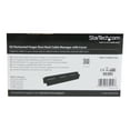 thumbnail image 5 of StarTech.com Horizontal 2U Server Rack Cable Management Finger Duct w/ Cover - 19" Network Rack Wire Duct Raceway Panel - Slotted Wire Duct (CMDUCT2U) - Rack cable management panel - black - 2U - 19" - for P/N: RACK-18U-20-WALL-OA, RACK-21U-20-WALL-OA, RK3236BKF, RK4236BKB, RKQMCAB12V2, 5 of 5