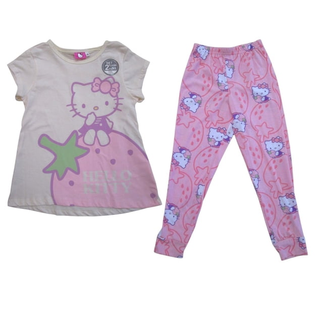 Pijama Infantil DTR Hello Kitty & Friends Talla 6 Color Marfil