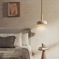 thumbnail image 2 of Yellow Marble Pendant Lamps Dining Table Chandelier Japanese Style Wabi-Sabi Travertine Ceiling Pendant Light Nordic Bedside Lamp Restaurant Aisle Pen, 2 of 4