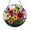 Acrylic 3.5 Inch, variant on Floral Stained Glass Style Suncatcher – Copper Frame Window Decor