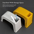 thumbnail image 2 of Pedicure Foot Rest Stand Shower Foot Rest Foot Stool Under Desk Beauty Footrests for Shaving Legs Home Work Office Salon, 2 of 5