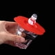 thumbnail image 5 of 10 piezas Torx silicona taza cubierta resistente al calor reutilizable dibujos animados (panda rojo), 5 of 7