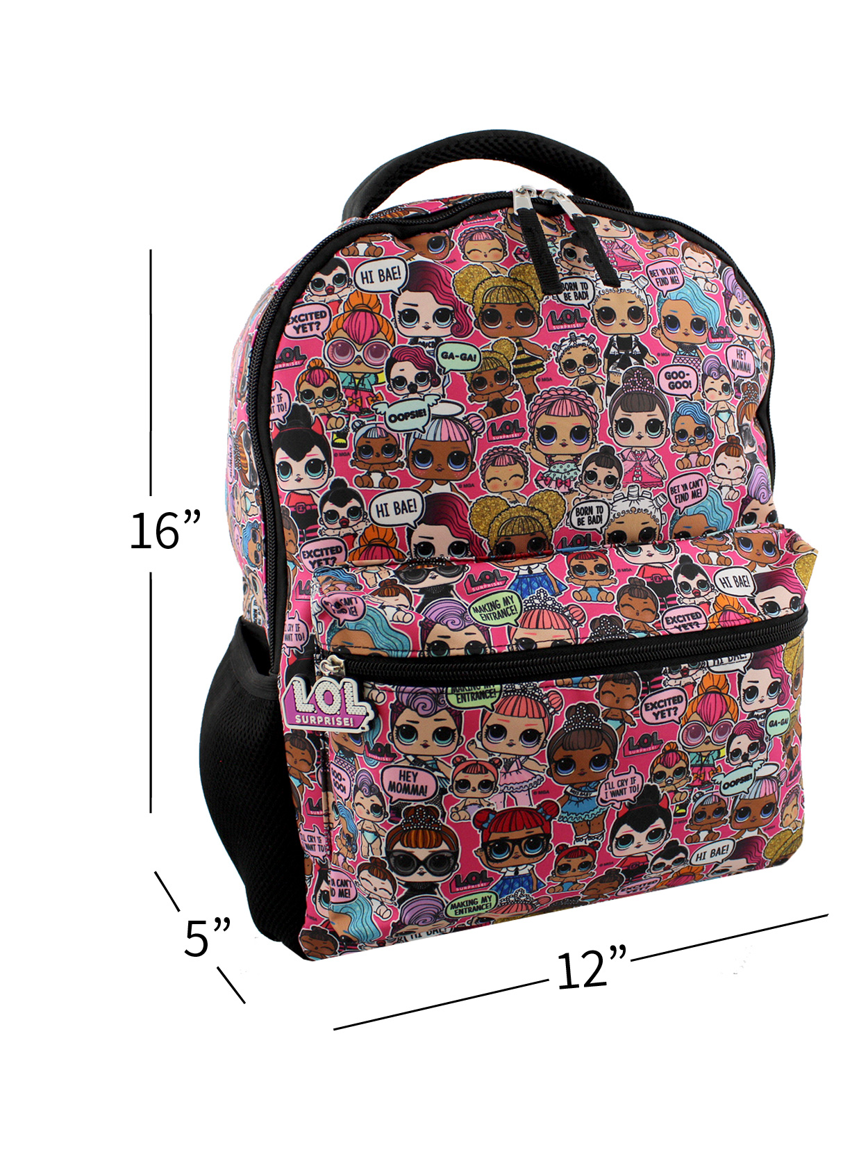 L.O.L. Surprise! Dolls Girls 16" School Backpack B19LO42752 - image 2 of 7