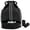 Black, variant on Drawstring Backpack Gym Bag with Shoes Compartment for Soccer, Basketball, Swim, Water-Resistant Draw String Back Bag for Women Men, Black