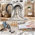 thumbnail image 5 of Uermei 2'x3' Small Washable Area Rug: Non-Slip Stain-Resistant Durable Indoor Mat for Entryway, Kitchen, Bedroom, Laundry, Pet & Kid-Friendly Home Decor - Beige Blue, 5 of 10