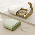 thumbnail image 4 of 1PCS Étui Portable Invisible pour Prothèses - Matériau ABS pour Voyage, Usage Extérieur, Rangement Hygiénique Compact, Vert, Moins de 15 Pouces, 4 of 6