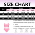 thumbnail image 3 of Yindaity Womens 2 Piece Swimsuits Women Halter Bikini Set - Two Piece Triangle Swimsuit Tie Bathing Suit Cute Swimwear(Sky Blue,XL), 3 of 5