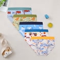 thumbnail image 2 of TSHXS Boys Boxer Briefs Toddler Underwear Boys 5T Boys Cotton Boxer Briefs Toddler Kids Underwear 5 Pack, 2 of 4