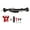 Black, variant on Suodoka 1/10 RC Front Axle Aluminum Alloy Diamond Shaped Upgrade Part for Axial Wraith 90018 90020 90045 RR10 90048 90053 Crawler Accessory Black 10.8 inches / 27.5 cm