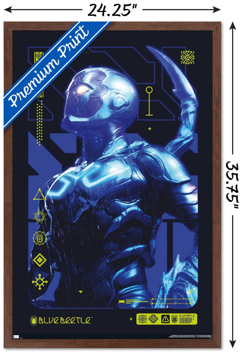 DC Comics Movie Blue Beetle - Biotech Wall Poster, 22.375" x 34"