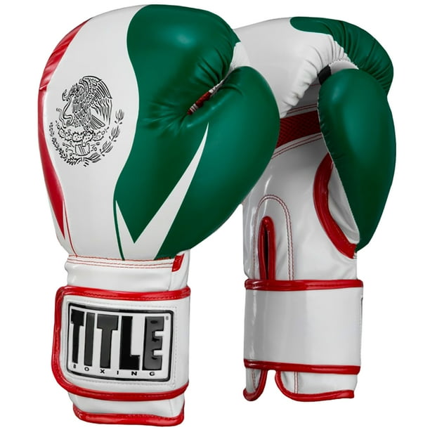 Title Boxing Infused Foam El Combate Mexico Hook & Loop Training Gloves