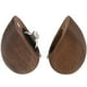 thumbnail image 1 of Caja De Anillo De Madera De Nogal En Forma De Corazón, Estuche De Esponja Suave, Organizador De Soporte Interior, Caja De Madera Para Joyería Para Propuesta De Compromiso Cateissary AP007017-02, 1 of 6