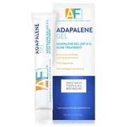 Acne Free Adapalene Gel 0.1%, Once-Daily Topical Retinoid Acne Treatment, 30 Day Supply, 0.5 oz