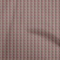 thumbnail image 1 of oneOone Polyester Spandex Red Fabric Asian Kilim Craft Projects Decor Fabric Printed By The Yard 56 Inch Wide, 1 of 5