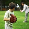thumbnail image 5 of Basebollhandskar, Barn Tonåringar Ungdomar Hållbart Läder Softboll, 5 of 5