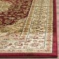 thumbnail image 4 of SAFAVIEH Lyndhurst Katrina Floral Area Rug, Red/Ivory, 9' x 12', 4 of 8