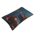 thumbnail image 2 of Fotbe Cowboy Boots Under Starry Sky Pillow Cases - Envelope Closure - Luxury, Extra Soft, Cooling Pillow Covers - Wrinkle, Fade, Stain Resistant-14"x20", 2 of 8