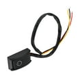 DC 12V 200mA Car DIY Switch Paste Type Sticky Button Switch ON/OFF
