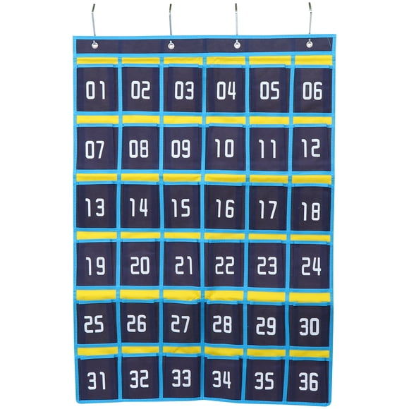 SHISUYAN 1Pack Cell Phone Wall Pocket Holder with 36 Pockets for Classroom and Home 96x67cm