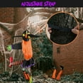 thumbnail image 5 of Dream House Crashing Witch Into Tree with Broom Climbing Witch Halloween Decoration, 5 of 8