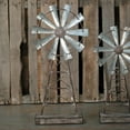 thumbnail image 2 of Foreside Home & Garden Metal Large Distressed Windmill Table Decor, 2 of 3