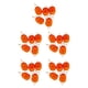 thumbnail image 1 of Eigraketly 30 piezas de soporte de línea de pescado, herramientas de tope de guardián de Color sólido luminoso Naranja 5piezas, 1 of 6