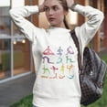 thumbnail image 4 of Yoga Theme Crewneck Sweatshirt, 4 of 5