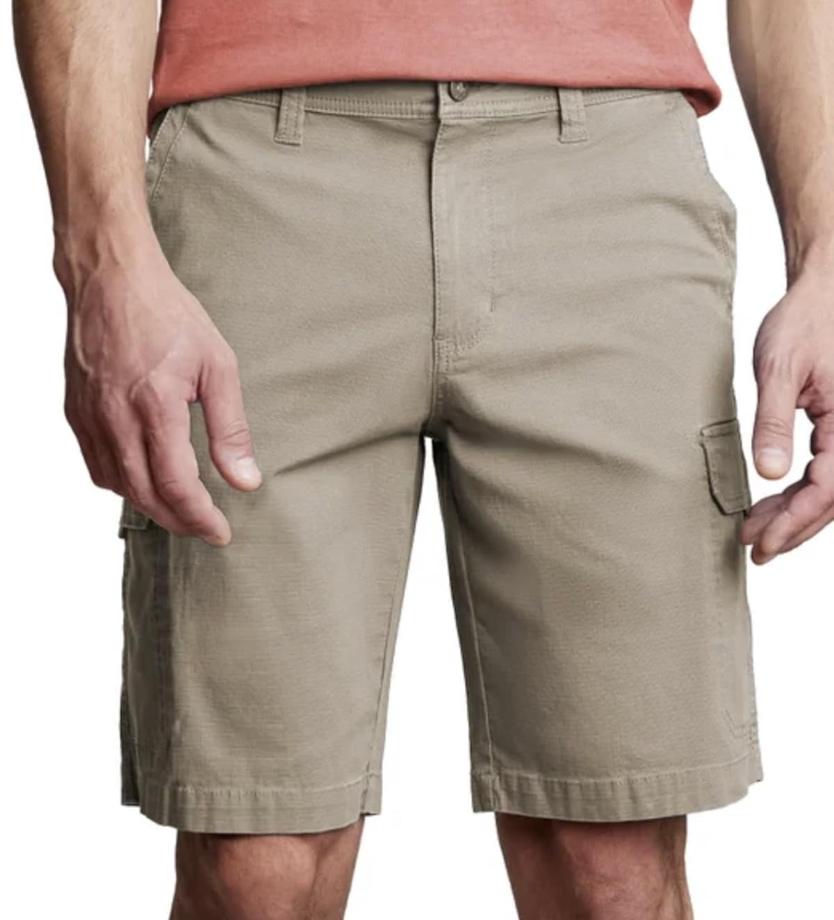 Copper & Oak Supply Co. Men's Venture Ripstop Stretch Cargo Short (36, Tan)